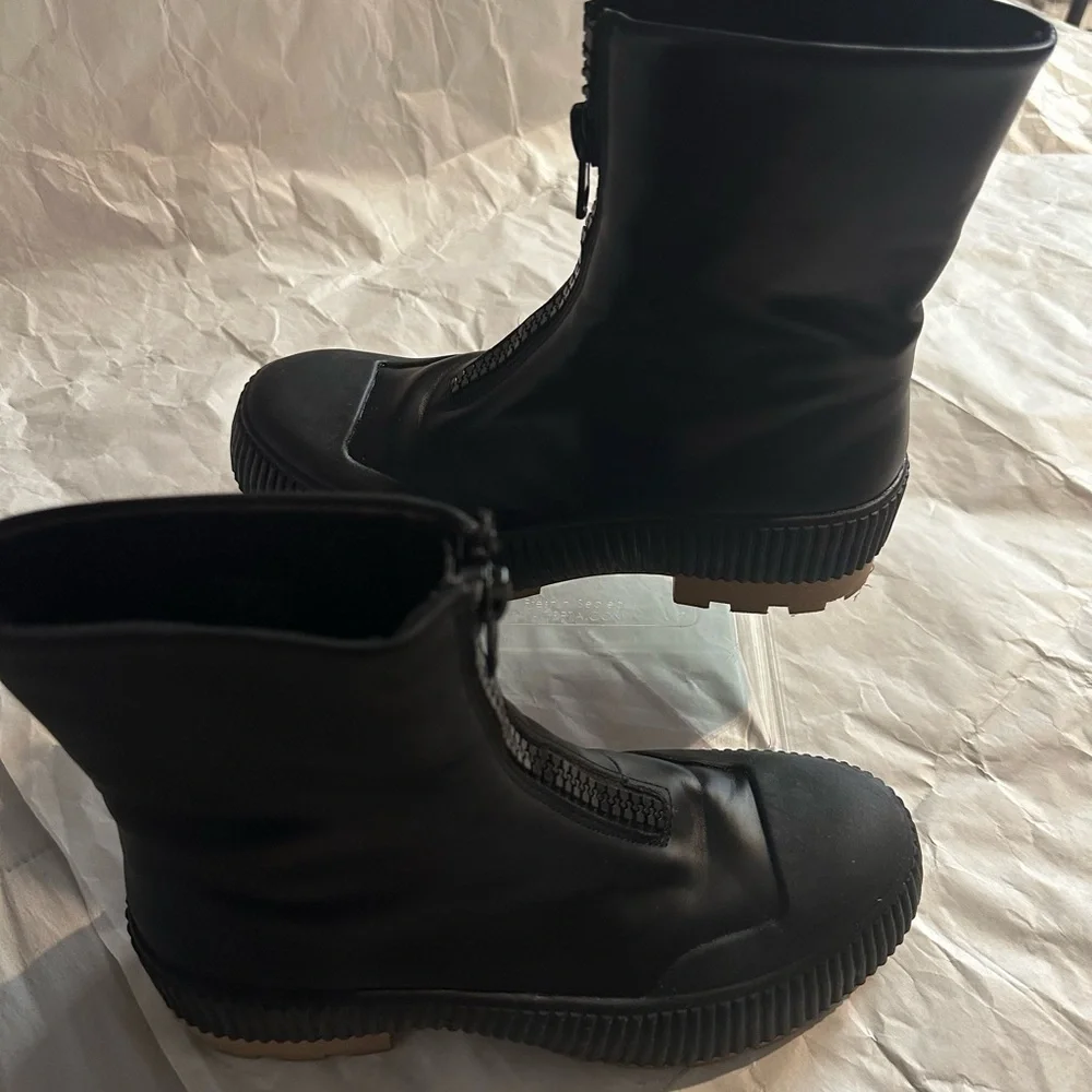 Zara Black Men's Rain Boots